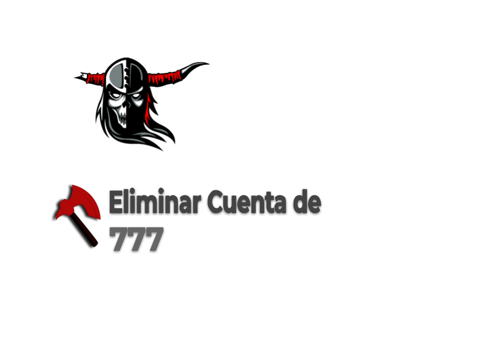 Eliminar una cuenta de 777